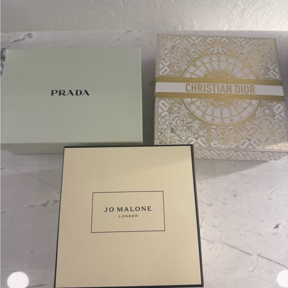 Dior Gold and Cream Box